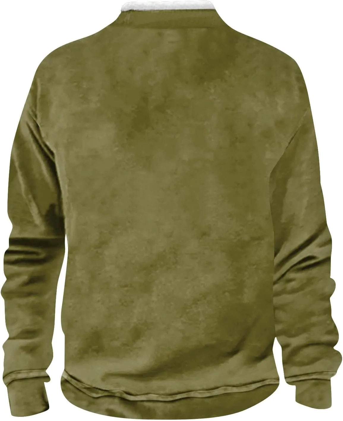 1/4 Zip Pullover Mens,Light Sherpa Fleece Lined Sweatshirt Vintage Pullover Tops With Elbow Patches Fall Shirts