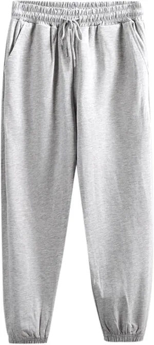 2023 Men's Baggy Sweatpants Plus Size Lightweight Joggers Stylish Hiking Pants Track Running Workout Trousers Soft Sweatpant
