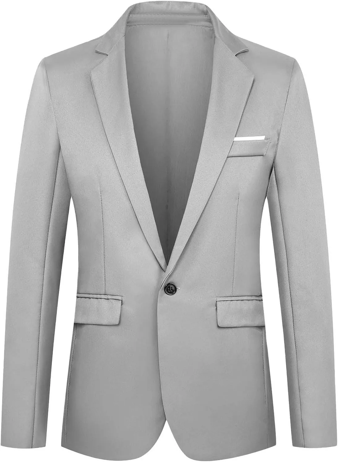 Blazer for Men Business Casual Suit Jacket Regular Fit Lapel Daily Lightweight Sport Coats Blazers with Pocket