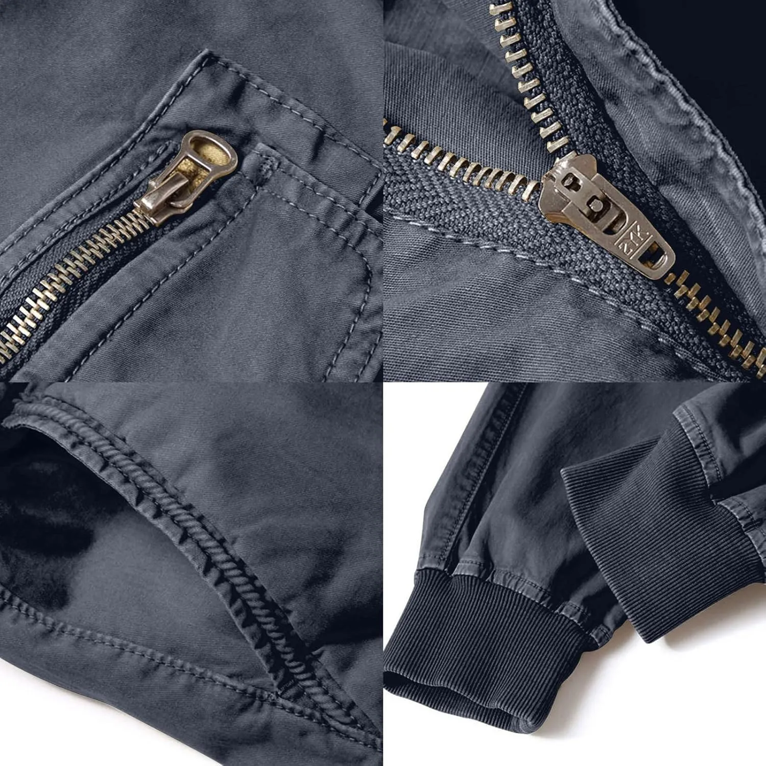 Cargo Pants Men Joggers Joggers with Zipper Pockets Camo Long Johns for Men Green Khaki Pants Mens Black Workout