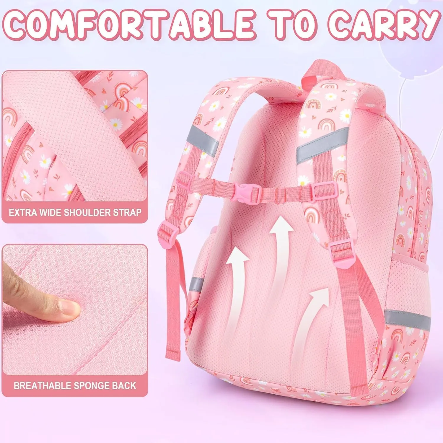 Fimibuke School Backpack for Boys, 3PCS Waterproof Kid School Bag Cute Toddler Bookbag Set with Lunch Box & Pencil Case for Preschool Kindergarten Elementary Back to School Student Ages 3-12, Gamepad