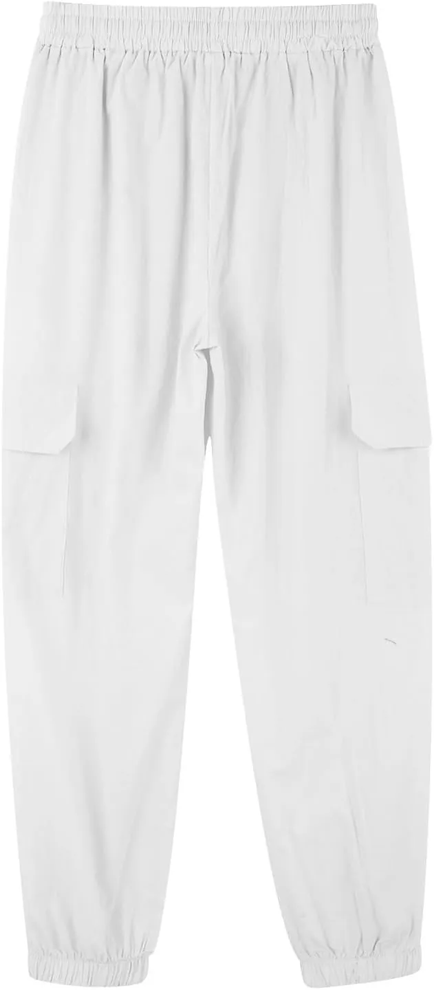 GIERIDUC Mens Athletic Sweatpants with Pockets Fashion Basic Mens Joggers Lightweight Drawstring Elastic Waist Track Pants