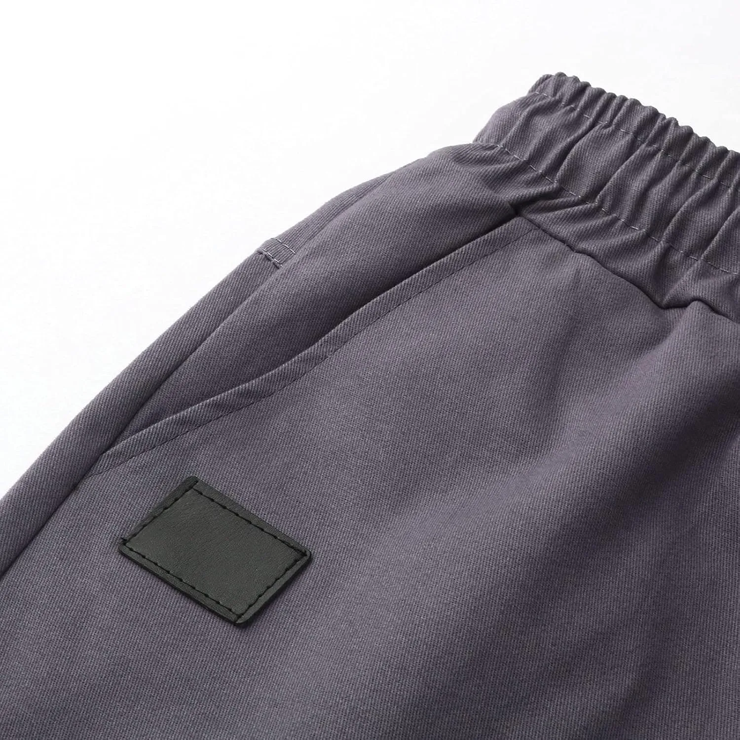 GIERIDUC Solid Dress Pants for Men's Mens Sweatpants Joggers with Pockets Work Pants for Men Slim Fit Sherpa Sweatpants Men's