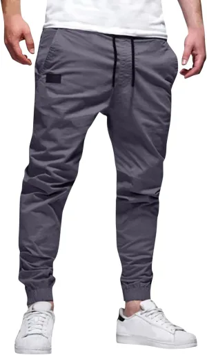 GIERIDUC Solid Dress Pants for Men's Mens Sweatpants Joggers with Pockets Work Pants for Men Slim Fit Sherpa Sweatpants Men's