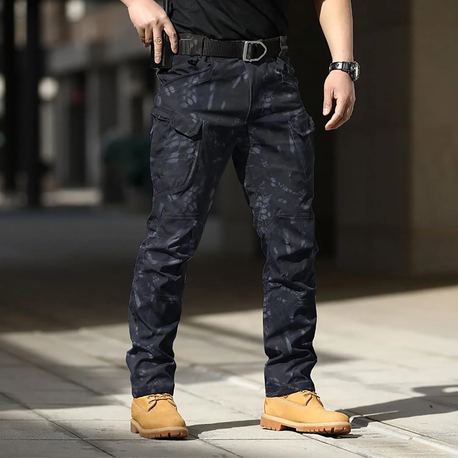 Jogger Activewear Pants Security Uniform Pants for Men Workout Sets for Gym Big Tall Casual Pant Breathable Pant