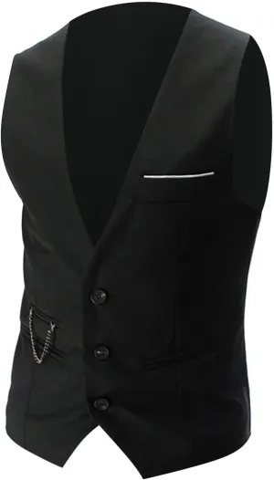 LCMTWX Running Vest For Men Suede Retro V Neck Solid Color Pocket Button Leather Vest Jacket Vest Red Vest For Men De