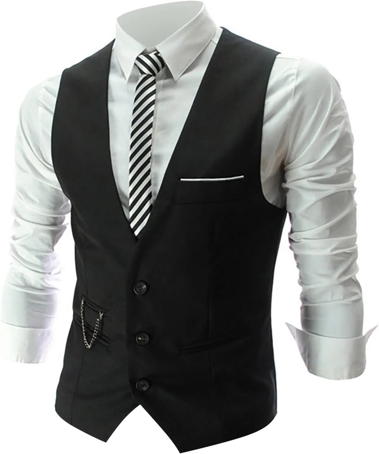 LCMTWX Running Vest For Men Suede Retro V Neck Solid Color Pocket Button Leather Vest Jacket Vest Red Vest For Men De