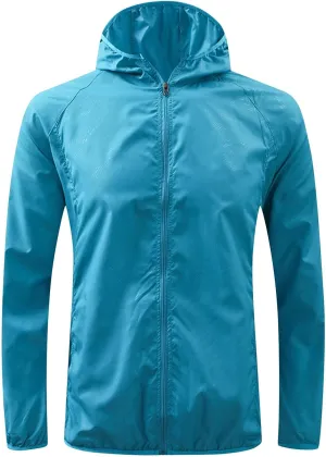 Lightweight Waterproof Jacket for Women Hooded Shirt Sun Protection Long Sleeve Sport Hiking Outdoor Windbreaker