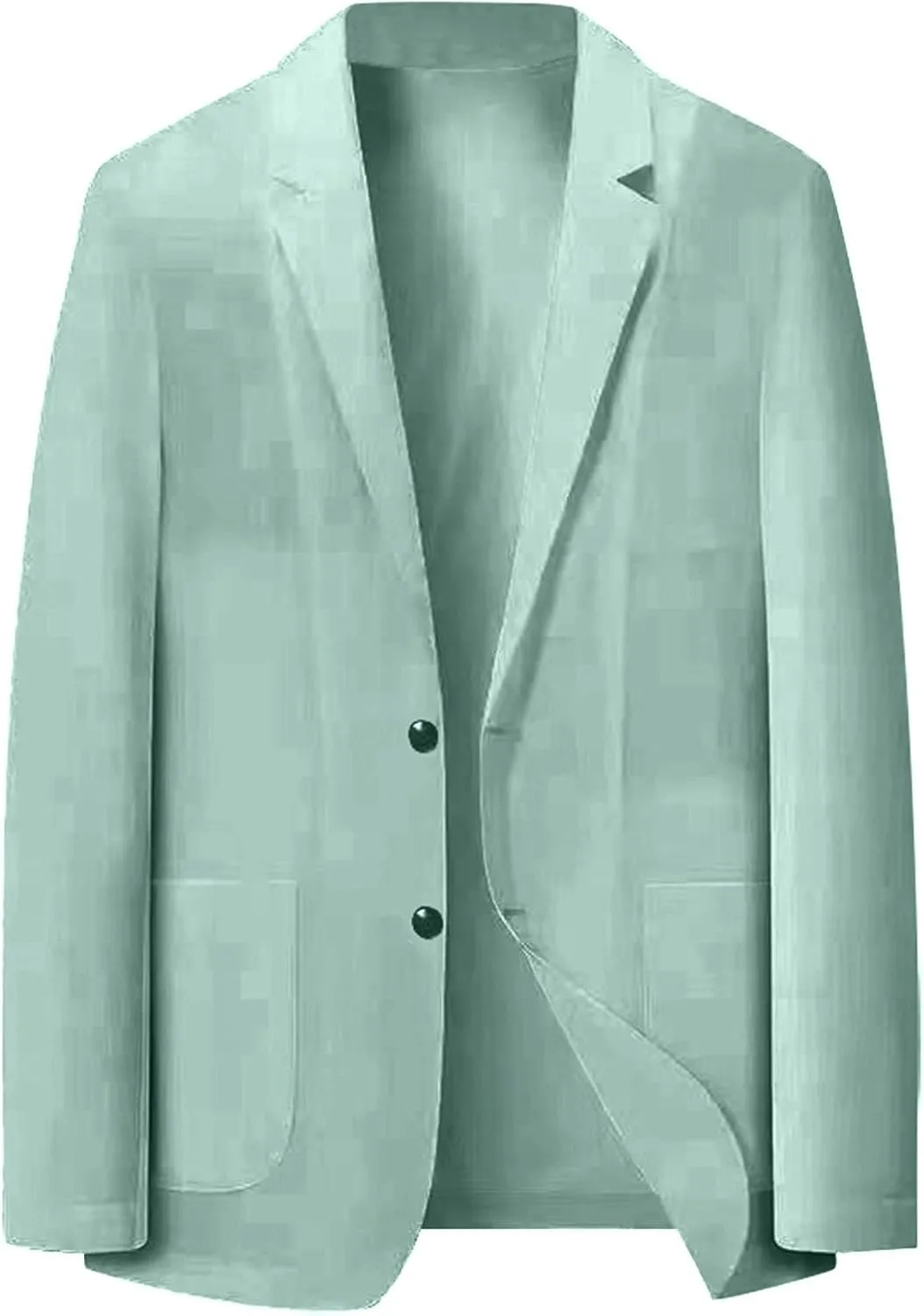 Men Casual Blazer One Button Sport Coats Slim Fit Lightweight Business Suit Jackets Business Basic Sports Coats