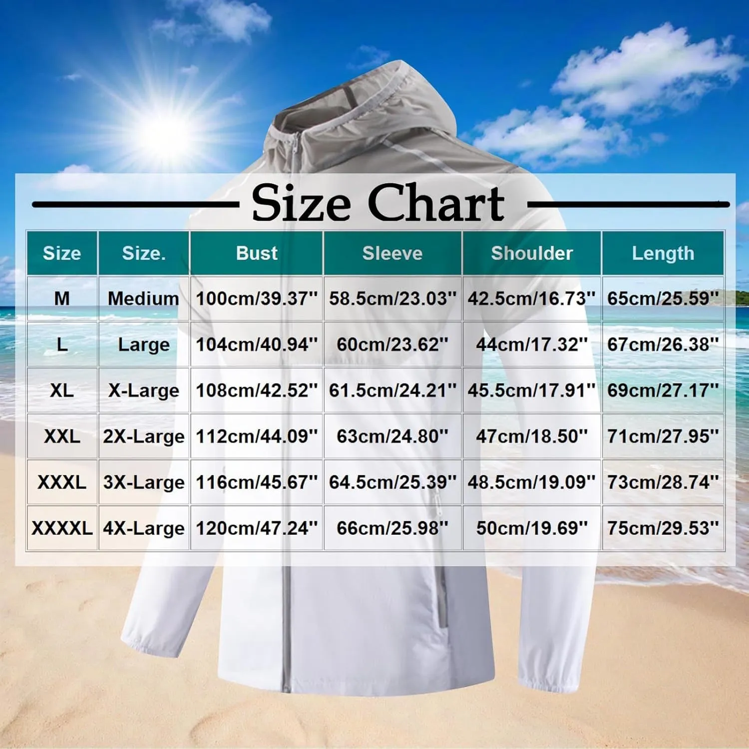 Men Summer UPF 50  Fishing Shirts, Full Zip Long Sleeve UV Sun Hoodie, Hiking Running Swimming Athletic Workout Shirt