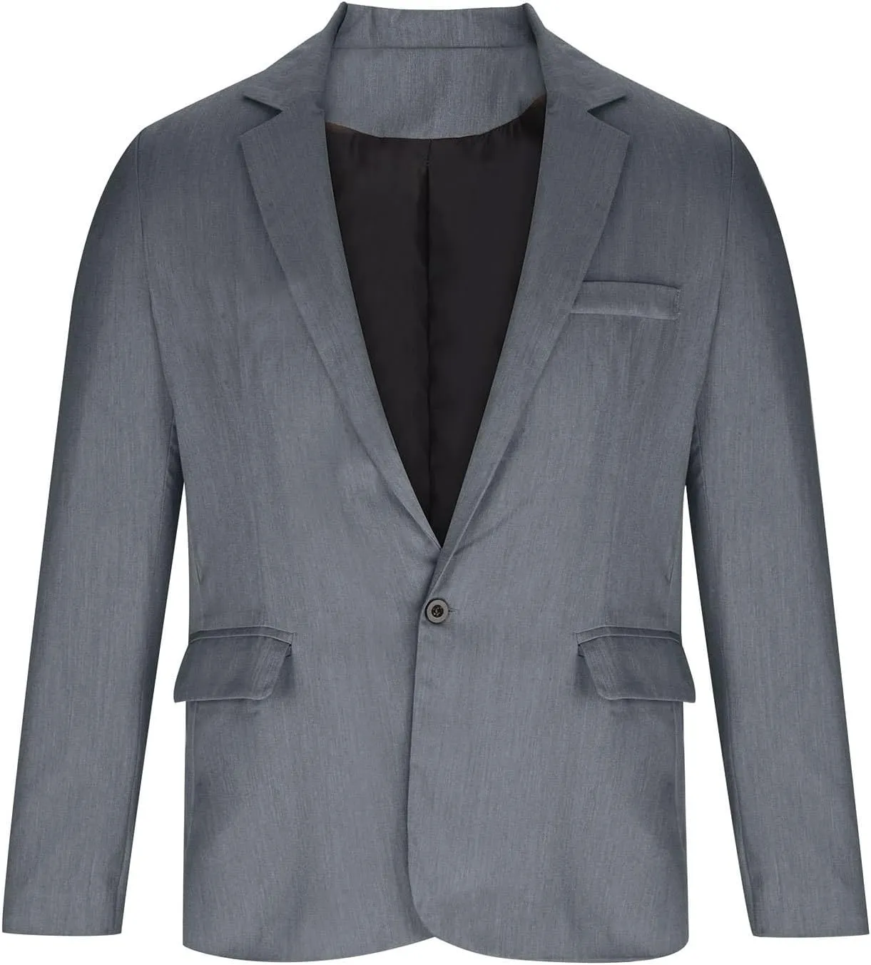 Men's Blazer Slim Fit Sport Coat, Casual Lightweight Basic Suit Jacket, Fall Jacket Two Buttons Business Texudo Jacket