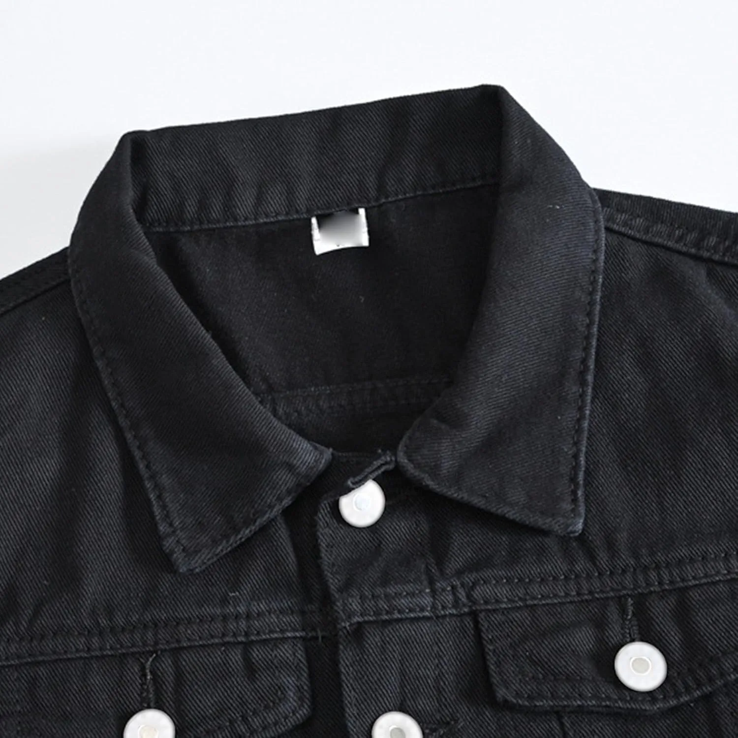 Men's Casual Denim Vest Sleeveless Button Down Cargo Jean Vest Slim fit Distressed Motorcycle Denim Vest