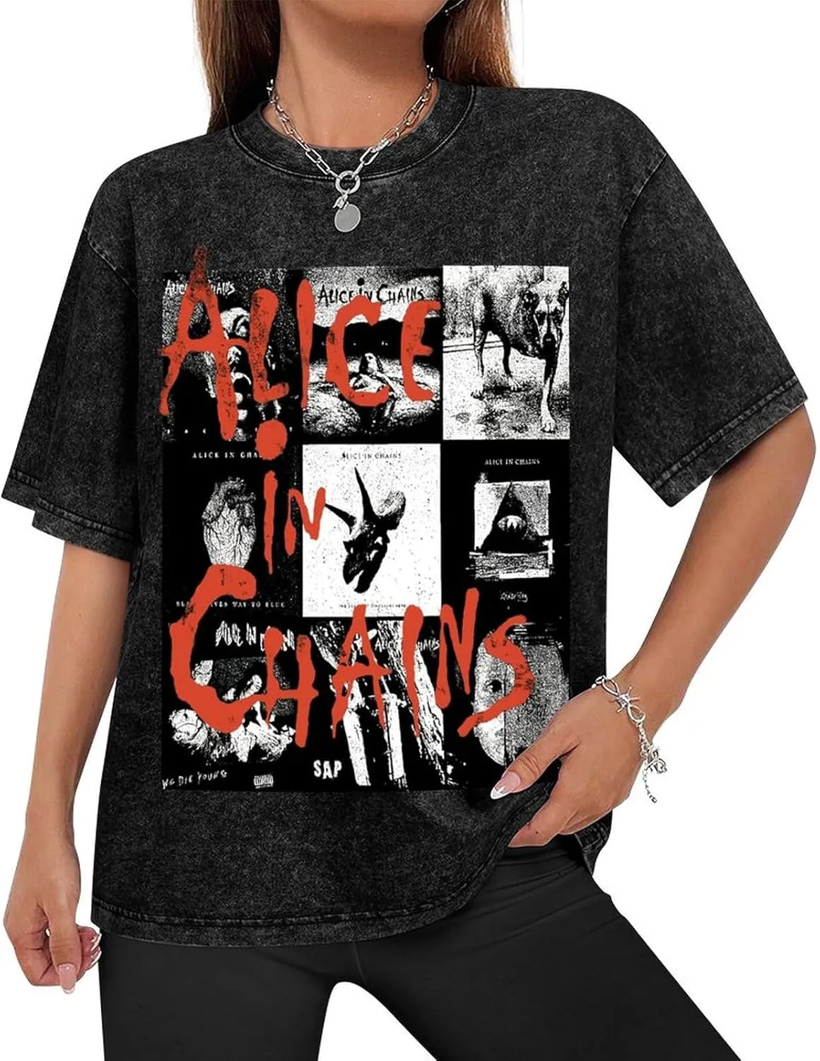Men's Crew Cotton Neck Short Shirts Sleeved Hip-Hop Graphics Tee Street Retro Classic Casual Loose T-Shirt