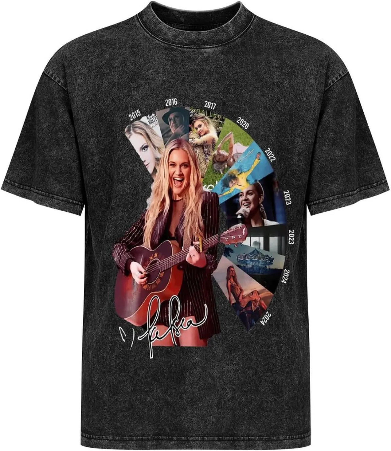 Men's Crew Cotton Neck Short Shirts Sleeved Hip-Hop Graphics Tee Street Retro Classic Casual Loose T-Shirt