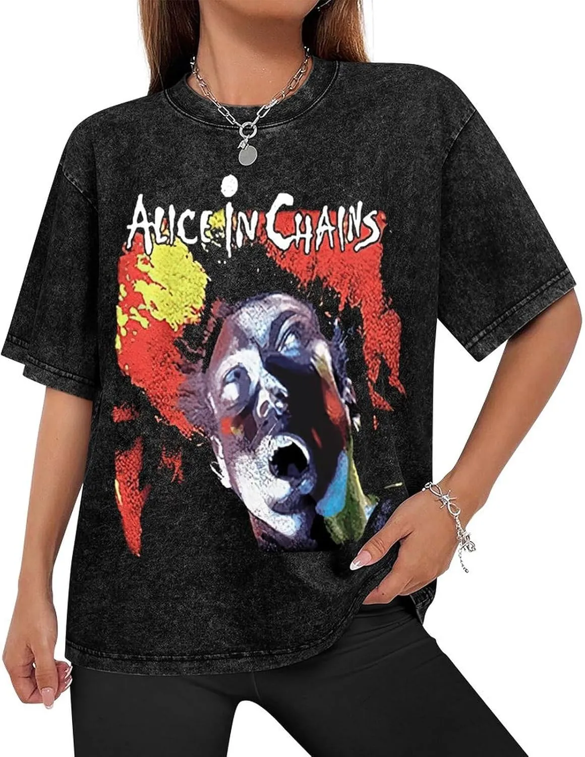 Men's Crew Cotton Neck Short Shirts Sleeved Hip-Hop Graphics Tee Street Retro Classic Casual Loose T-Shirt