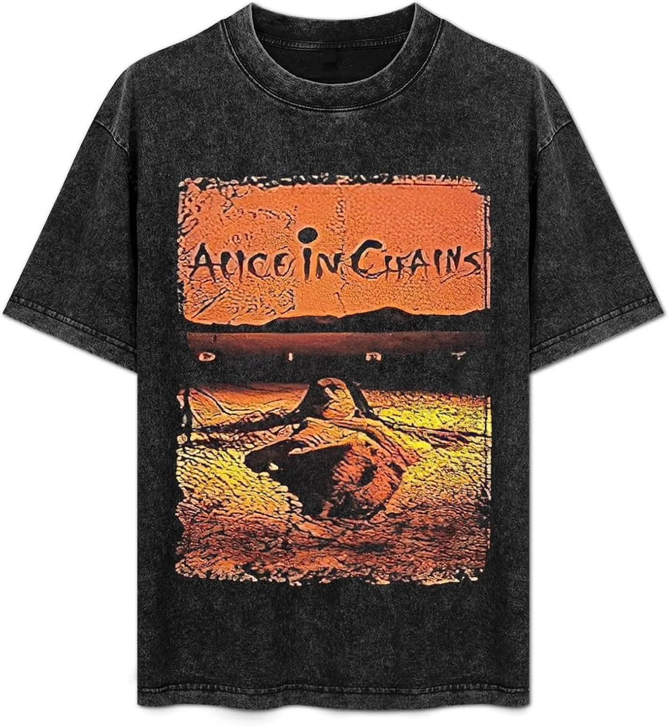 Men's Crew Cotton Neck Short Shirts Sleeved Hip-Hop Graphics Tee Street Retro Classic Casual Loose T-Shirt
