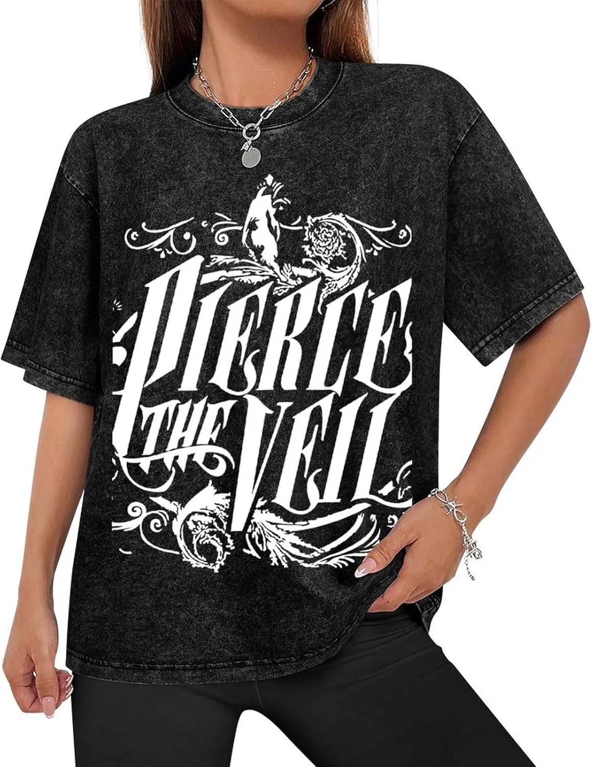 Men's Crew Cotton Neck Short Shirts Sleeved Hip-Hop Graphics Tee Street Retro Classic Casual Loose T-Shirt
