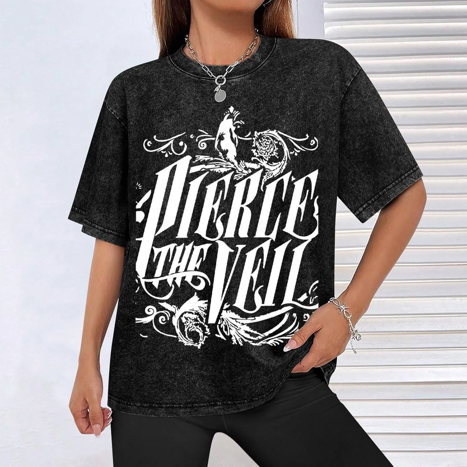Men's Crew Cotton Neck Short Shirts Sleeved Hip-Hop Graphics Tee Street Retro Classic Casual Loose T-Shirt