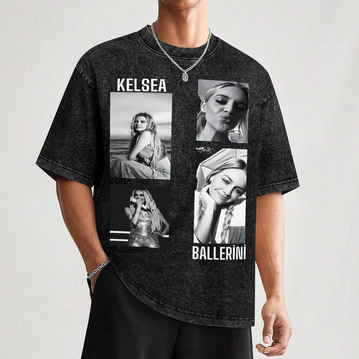 Men's Crew Cotton Neck Short Shirts Sleeved Hip-Hop Graphics Tee Street Retro Classic Casual Loose T-Shirt