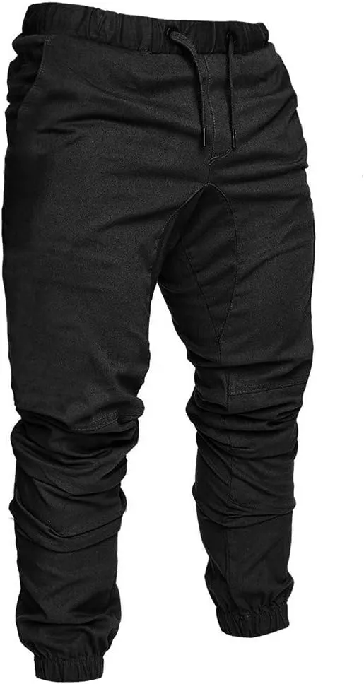 Mens Punk Pants Slim Fit Cargo Pants for Men Plus Size Cargo Pants Men Winter Sweat Pants Men School Pants Men