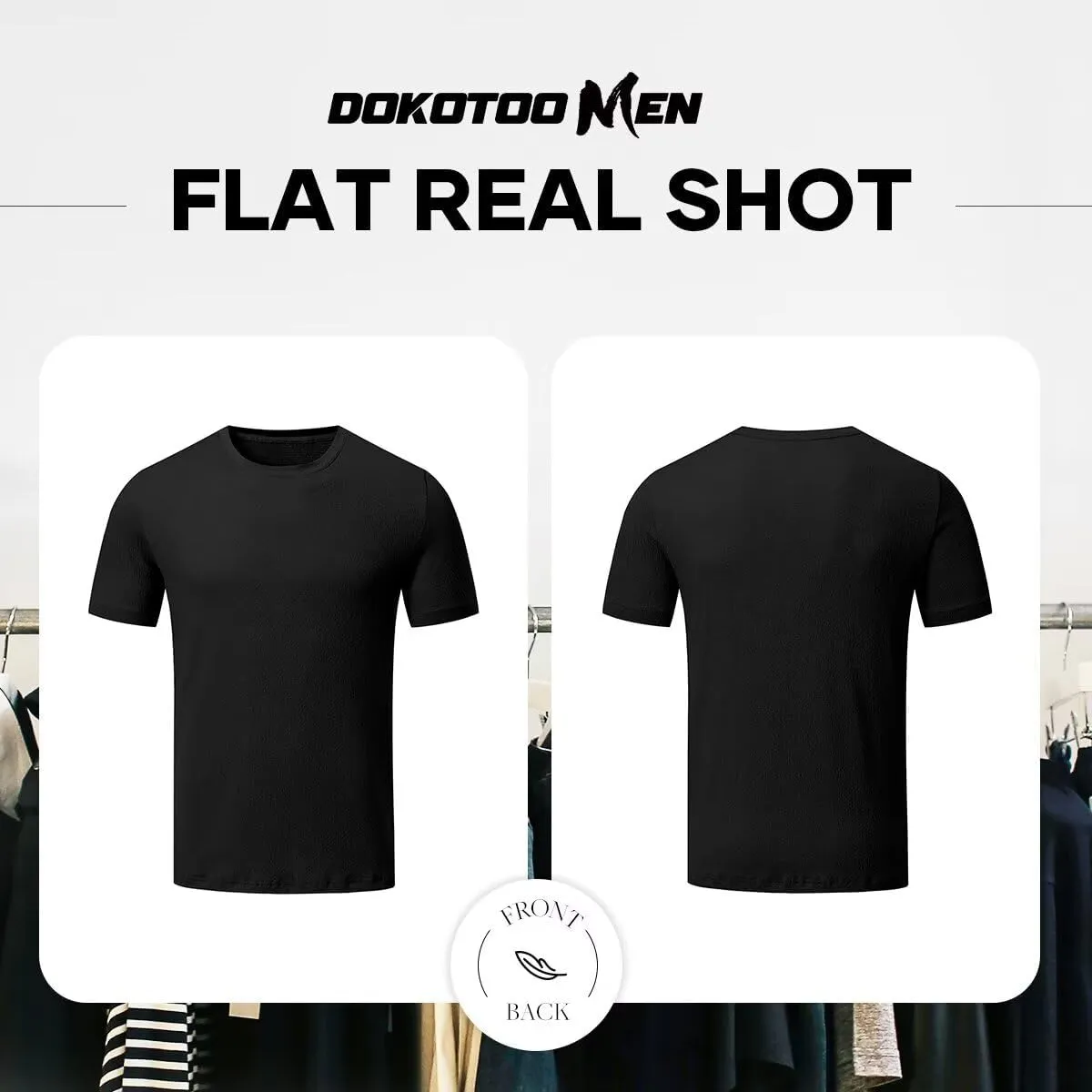 Men's T-Shirts Cotton Short Sleeve Crewneck Textured Knit Tees Shirts Summer Casual Solid Basic Tops