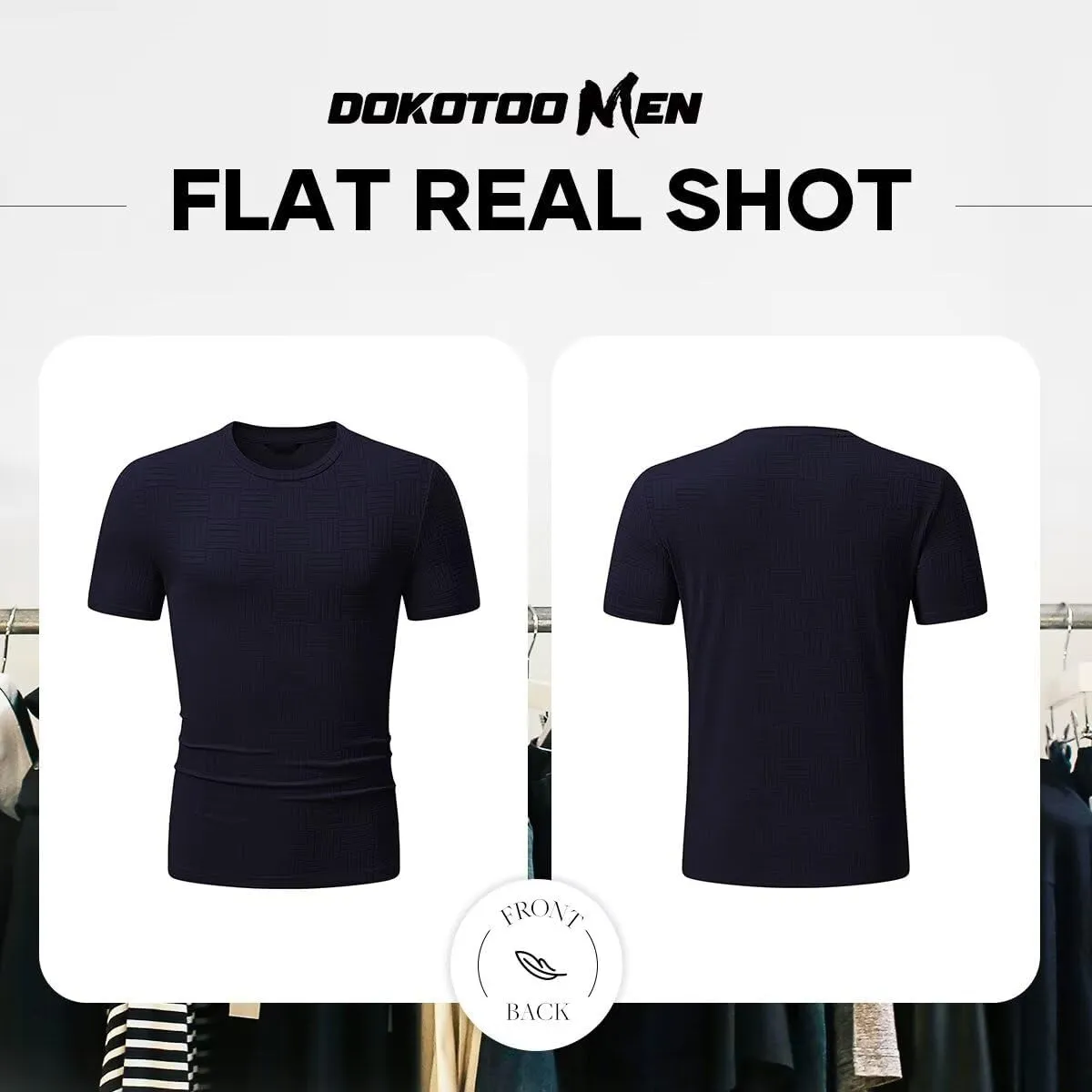 Men's T Shirts Summer Crewneck Tee Shirts Casual Textured Short Sleeve Pullover Tshirts