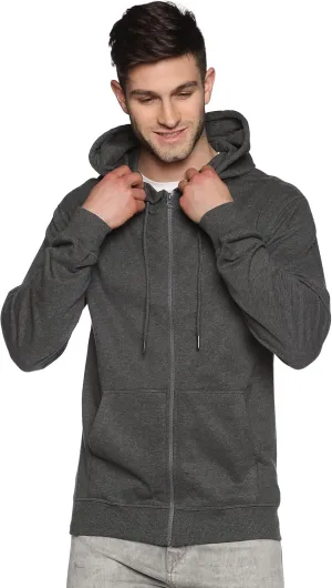 Mens Zip Up Hoodie of Cotton Fleece Heavyweight sweatshirt hoodie
