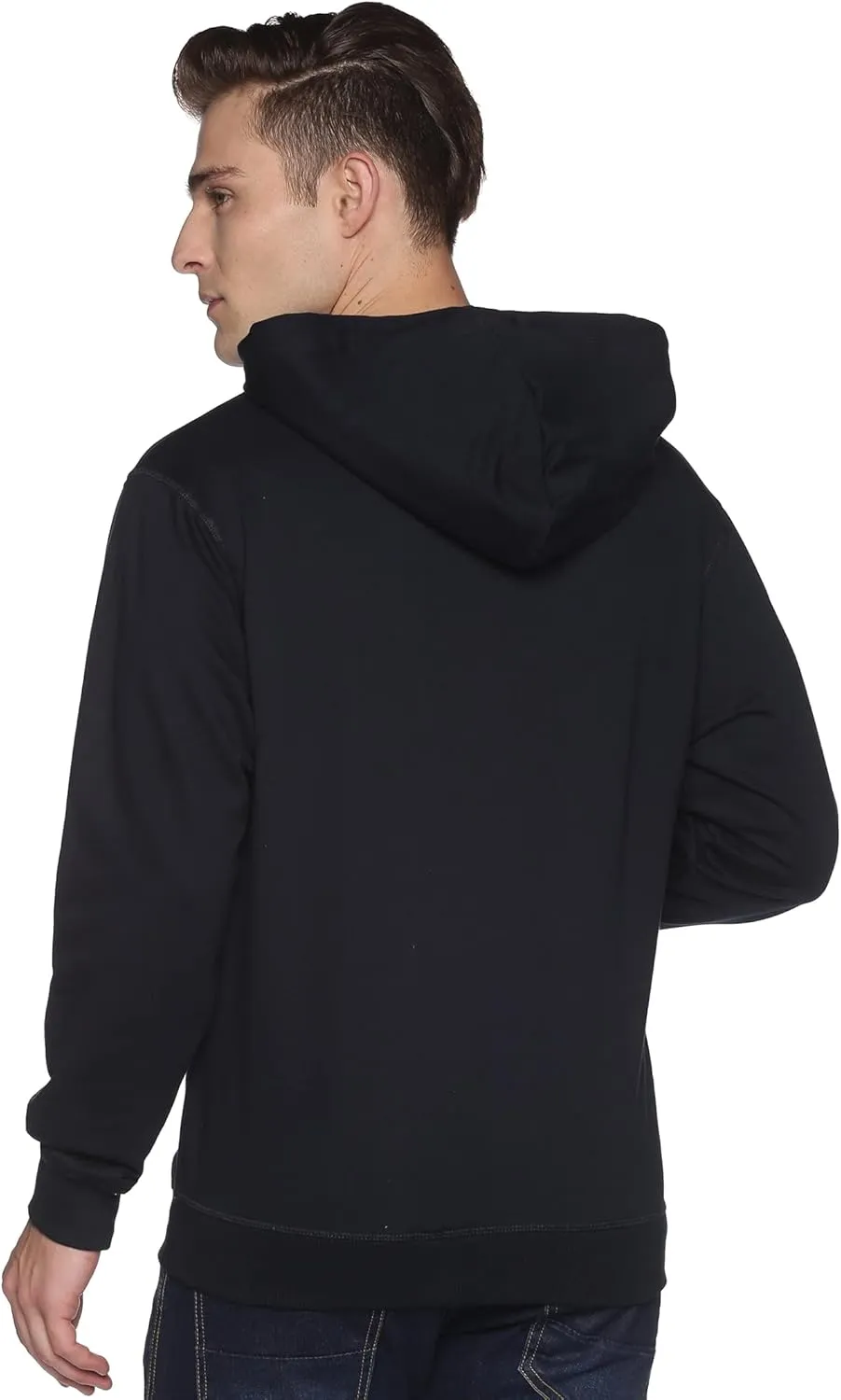 Mens Zip Up Hoodie of Cotton Fleece Heavyweight sweatshirt hoodie