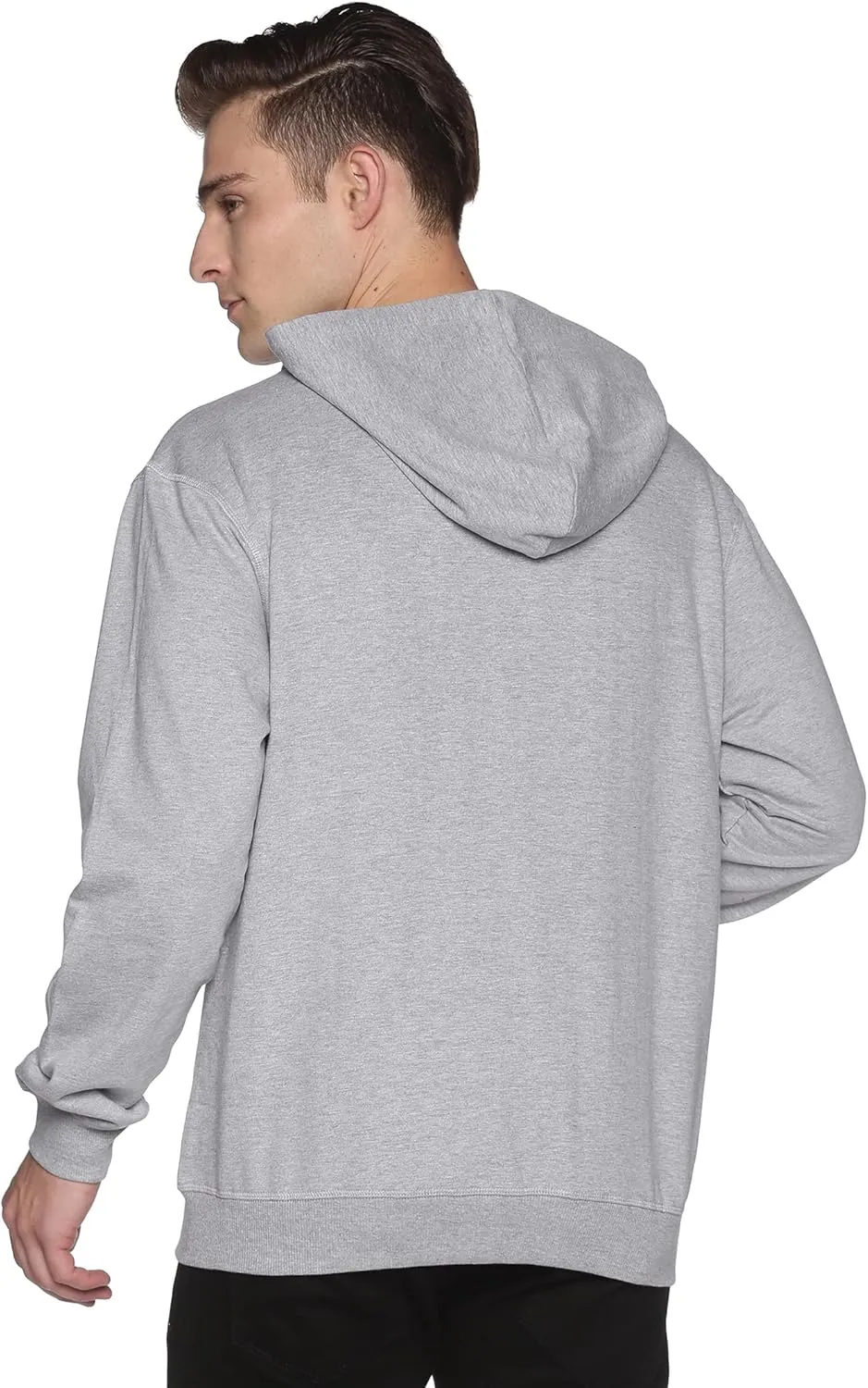 Mens Zip Up Hoodie of Cotton Fleece Heavyweight sweatshirt hoodie