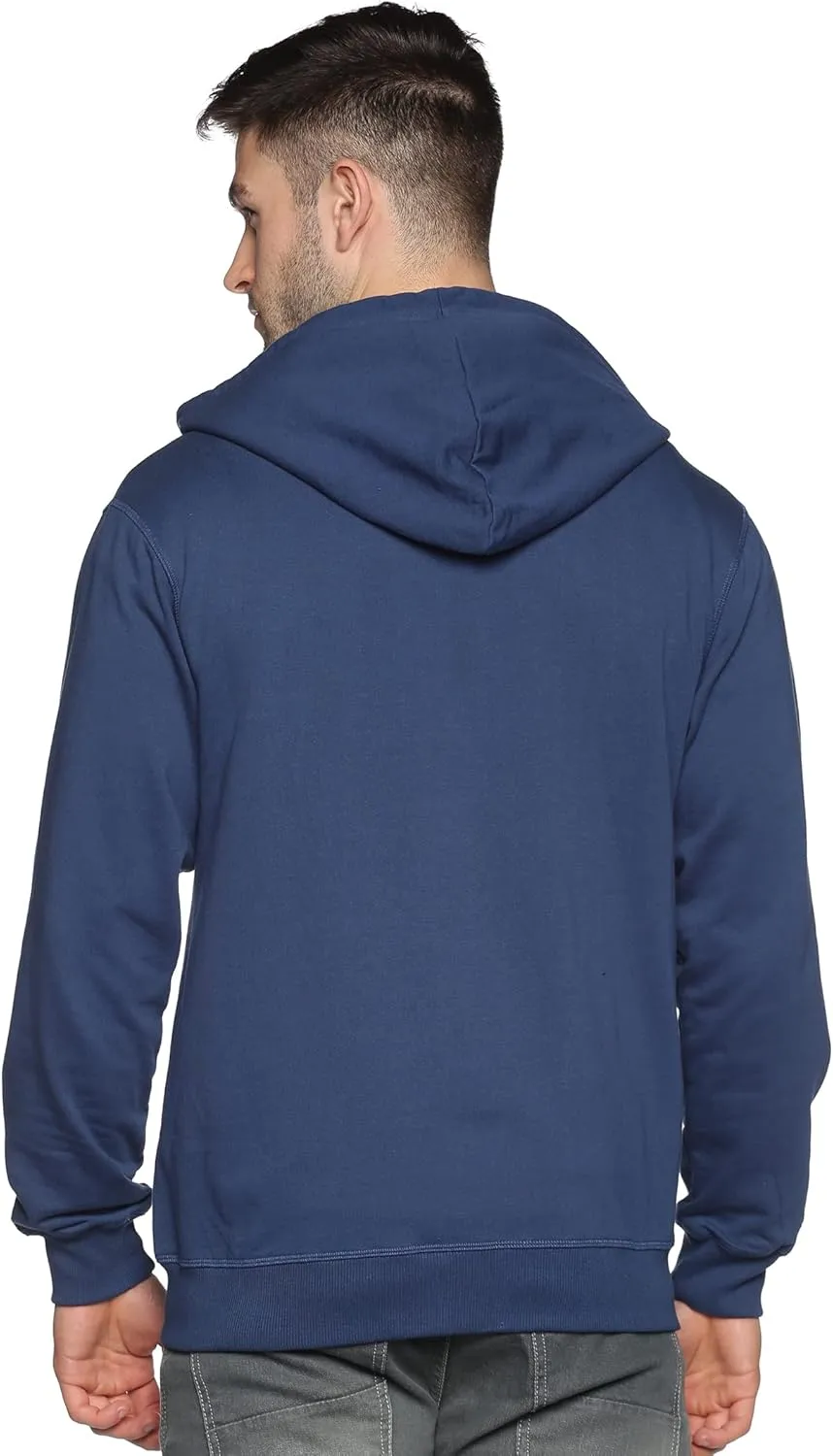 Mens Zip Up Hoodie of Cotton Fleece Heavyweight sweatshirt hoodie