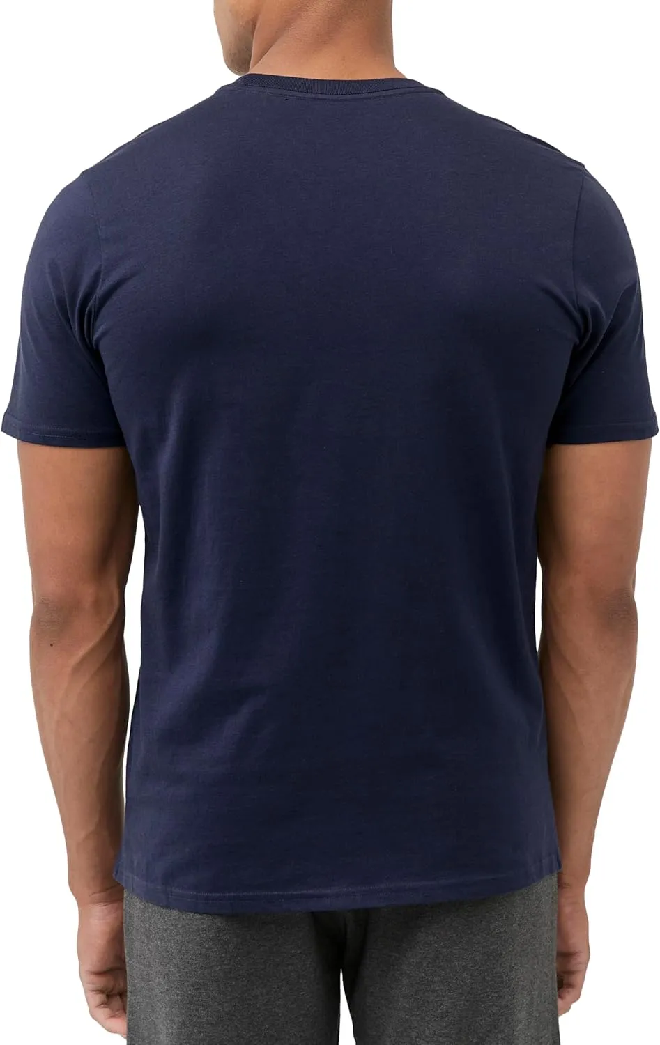 Pact Men's Organic Cotton Softspun Standard Fit Crew Neck T-Shirt, Pack of 5