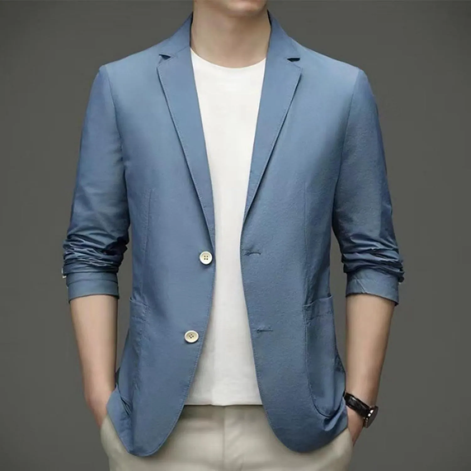 Retro Tweed Men's Suit Jackets Herringbone Slim Fit Sport Coats Blazer Prom Business Casual Men Tux Jacket Wedding Blazers
