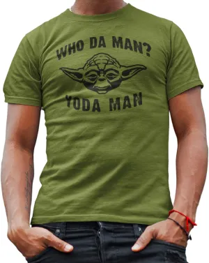 STAR WARS Yoda Darth Vader Darth Maul Boba Fett Adult Men's T-Shirts