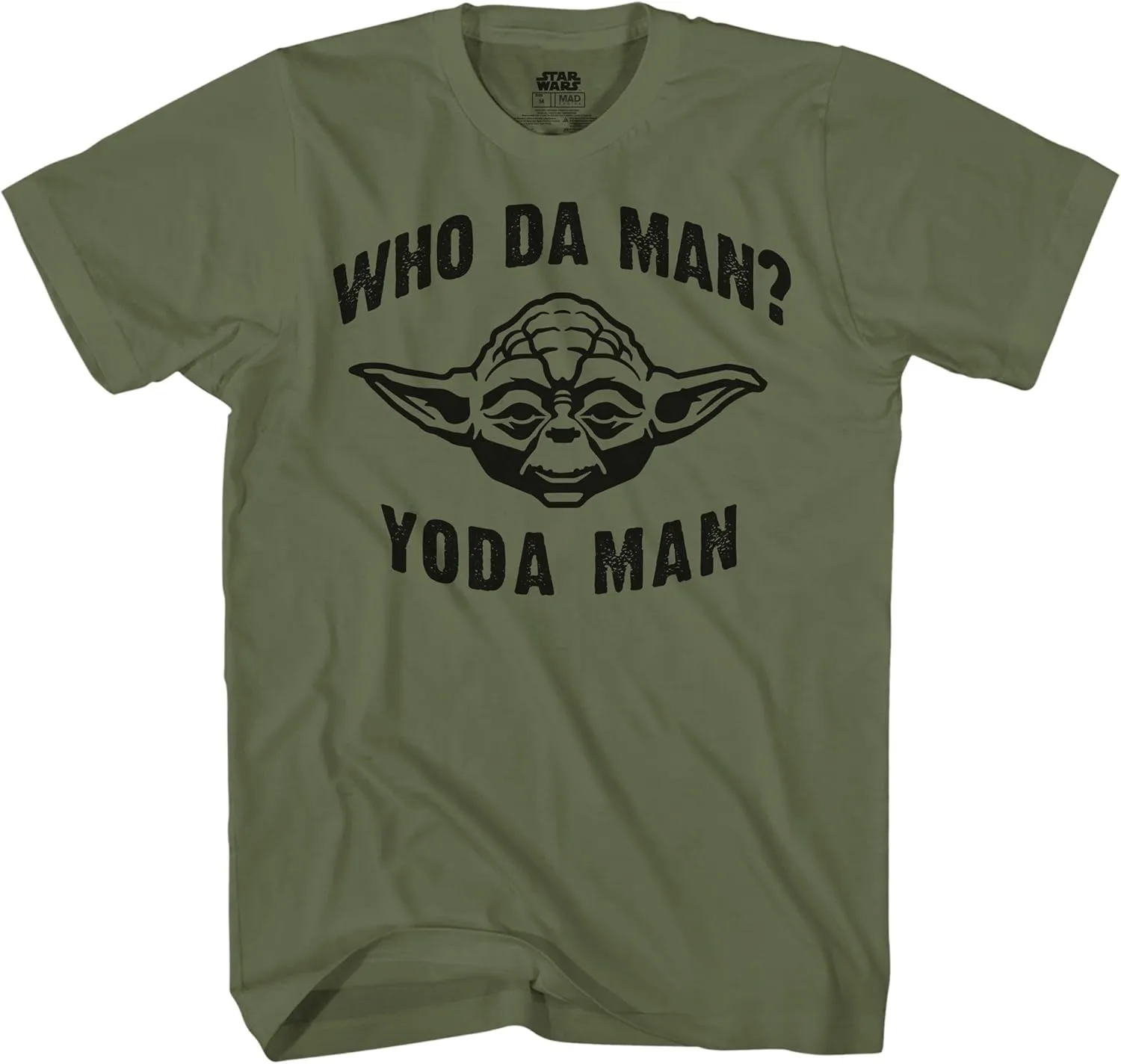 STAR WARS Yoda Darth Vader Darth Maul Boba Fett Adult Men's T-Shirts