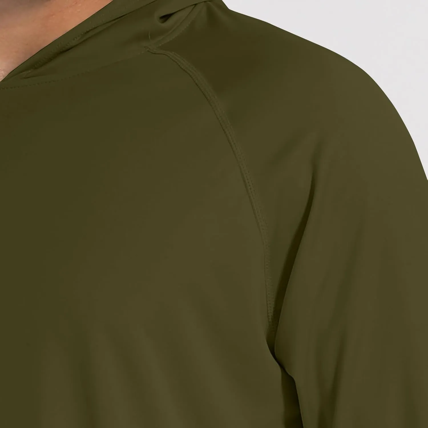 Sun Protection Shirts Men Long Sleeve Fishing Shirts Casual Lightweight Hoodie Breathable Athletic Hiking Tee Shirt