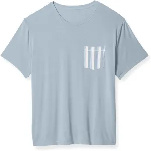 Tommy John Men's, Pajama Crew Neck Pocket Tee, Second Skin Fabric, Slim Modern Fit T-Shirt