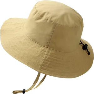 Waterproof Bucket Rain Hat for Men Women Wide Brim Sun Protection Packable Boonie Hat Outdoor Beach Safari Fishing Hat
