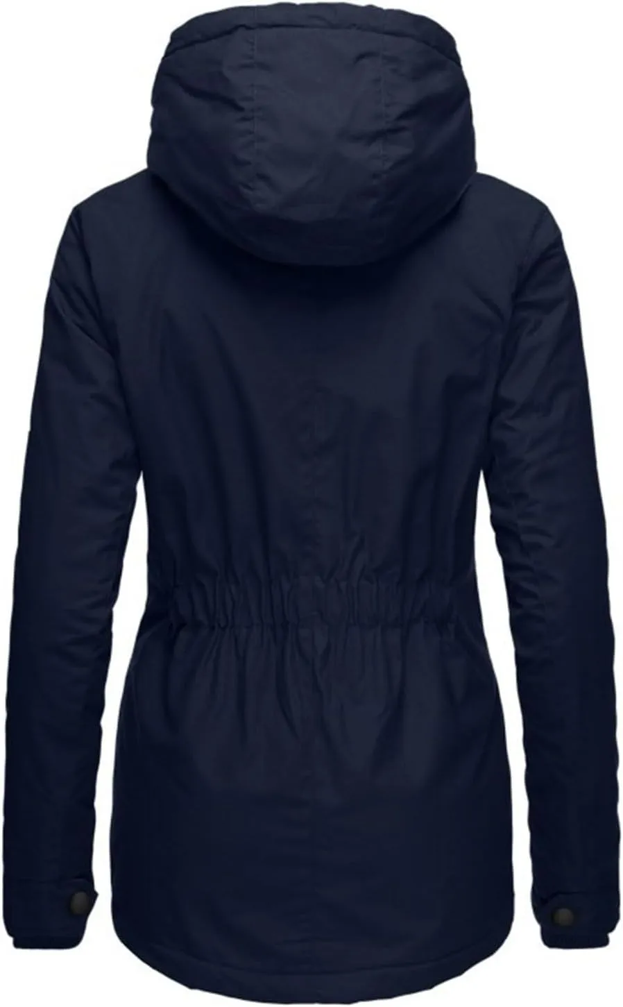 Women Jean Jacket Juniors Business Suit Women's Mid Length Down Coat Hooded Fleece Lined for Warmth & Comfort