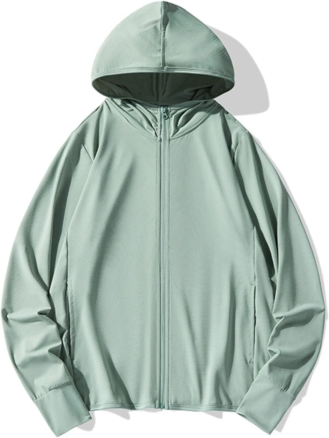 Women UPF 50  UV Sun Protection Jacket Soft Smooth Fast Dry Running Shirts Rash Guard Shirt Hooded with Pockets