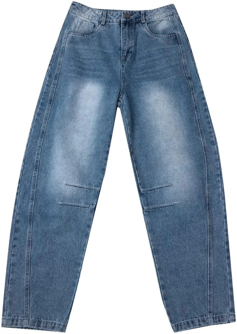 Women's Wide Leg Jeans High Waisted Jean Denim Pants with Pockets Casual Sweatpants Jeans Trousers