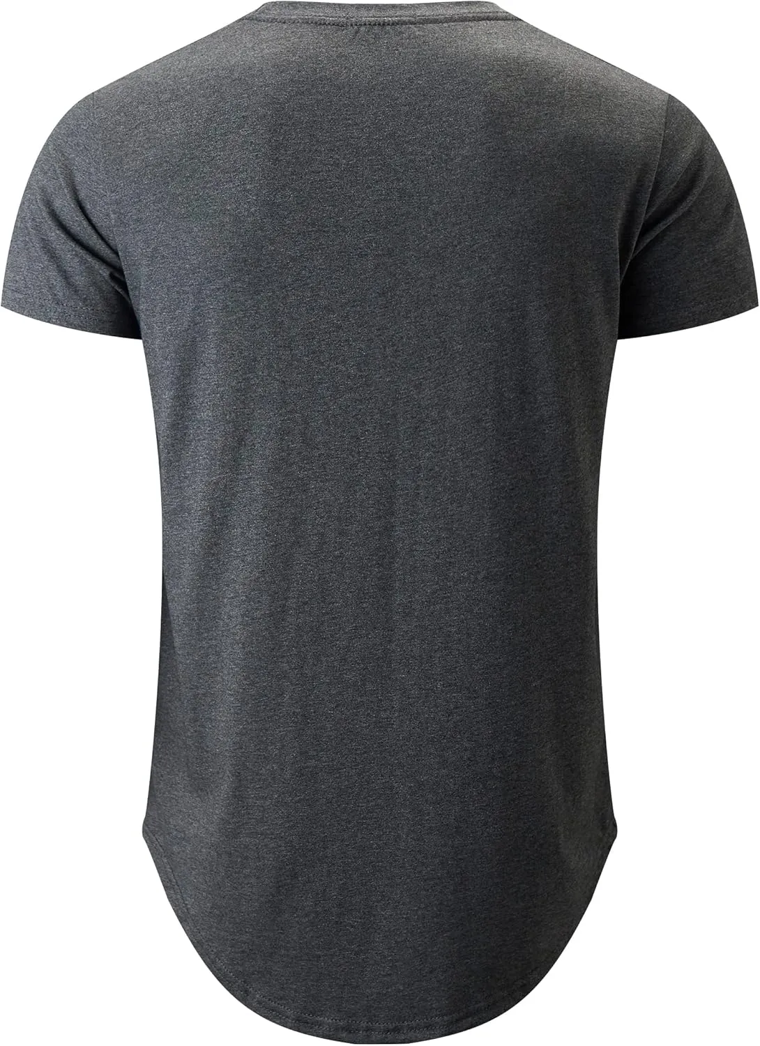 YININF Men's T-Shirts Hipster Short Sleeve Solid Color Crew Neck Cotton Soft Fitted Tees