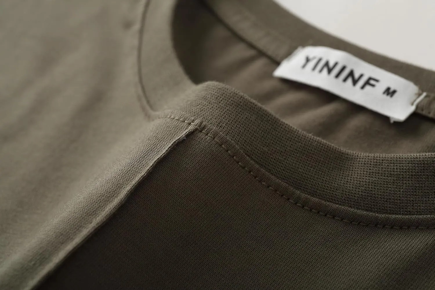 YININF Men's T-Shirts Hipster Short Sleeve Solid Color Crew Neck Cotton Soft Fitted Tees