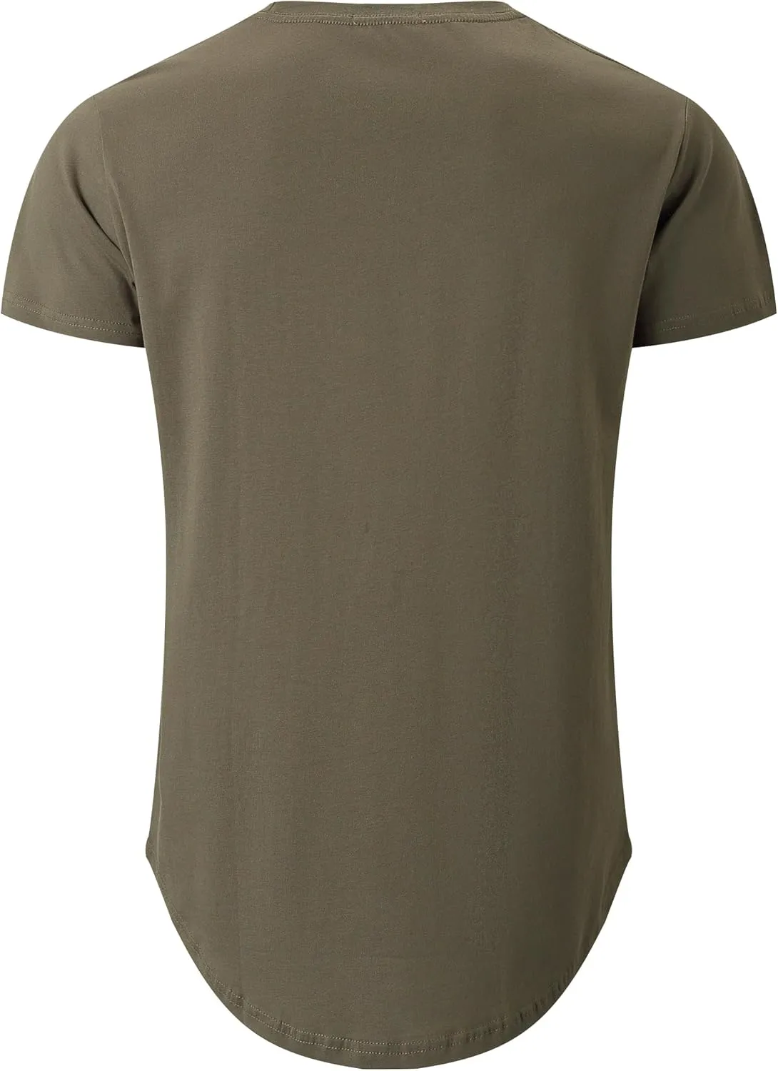 YININF Men's T-Shirts Hipster Short Sleeve Solid Color Crew Neck Cotton Soft Fitted Tees